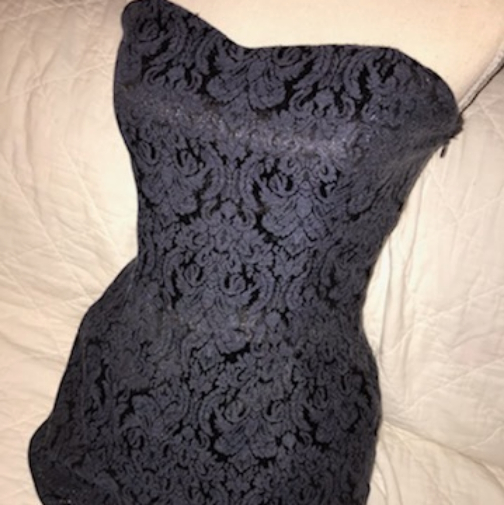 Royal Jacquard Romper bodysuit M